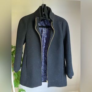 J.Crew Lodge Coat in Italian Stadium Cloth